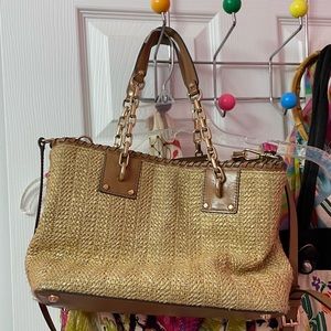 Michael Kors tan purse